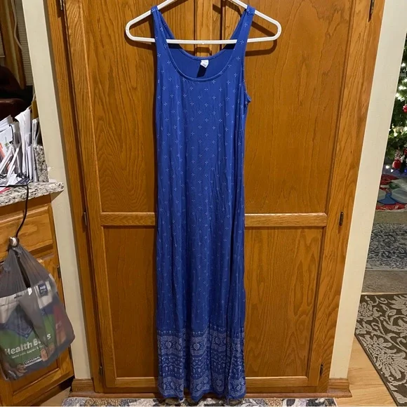 Old Navy | Dresses | Old Navy Tank Bandana Print Maxi Dress | Poshmark